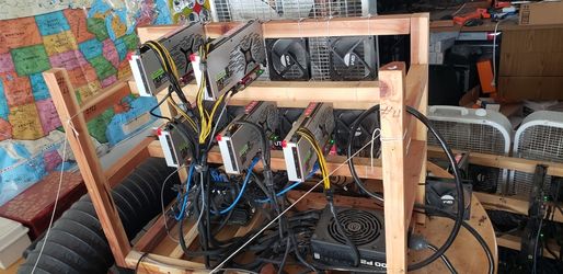 Crypto Mining Rig - Reliable Fully Functional - Code #4