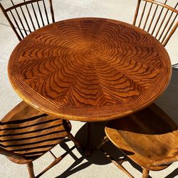 Dining set with 4 Ethan Allen Chairs