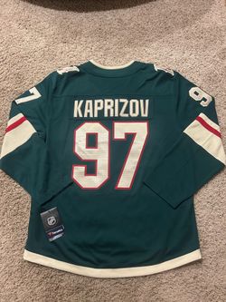 Minnesota Wild Kirill Kaprizov #97 Fanatics Green NHL Jersey