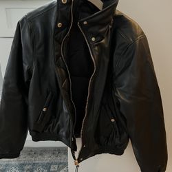 New Black Leather Jacket