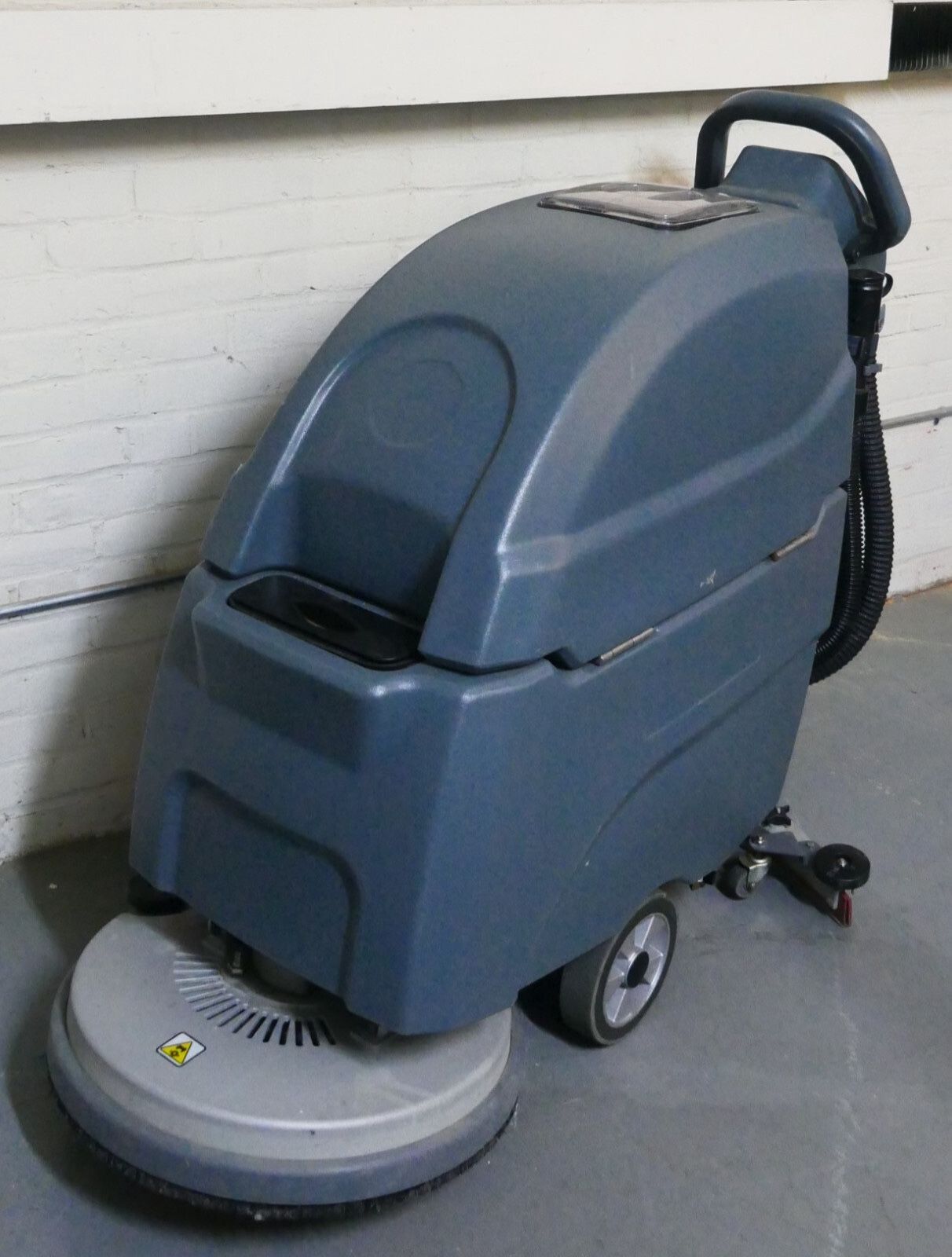Commercial Walk-Behind Floor Scrubber – Heavy Duty 