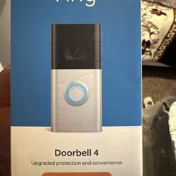 Ring, Cameras And Doorbell And Alarm System