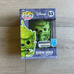 Funko Pop: Art Series Disney Robin Hood Exclusive