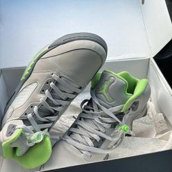 Jordan Retro 5 Green Beans 