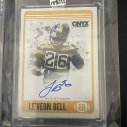Le’veon Bell Auto