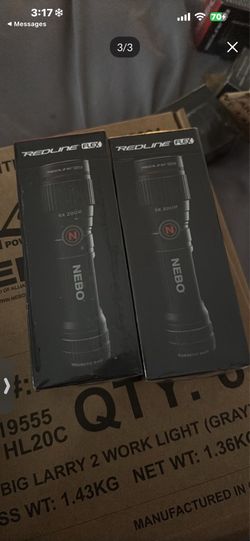 NEBO Redline Flex Flashlight – Lot of 2