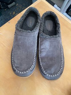 L.L. Bean Men's Mountain Slippers, Size 11 M