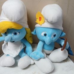 Vain  Smurf And Smurfette Girl 14 In