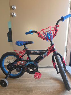 Spider Man Kids Bike