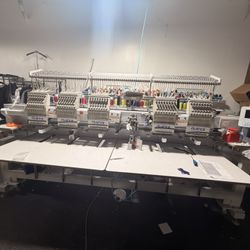 Avance Embroider Machine 6 Heads