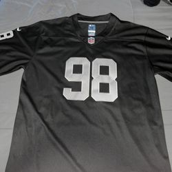 Brand New XXL max Crosby NFL jersey 