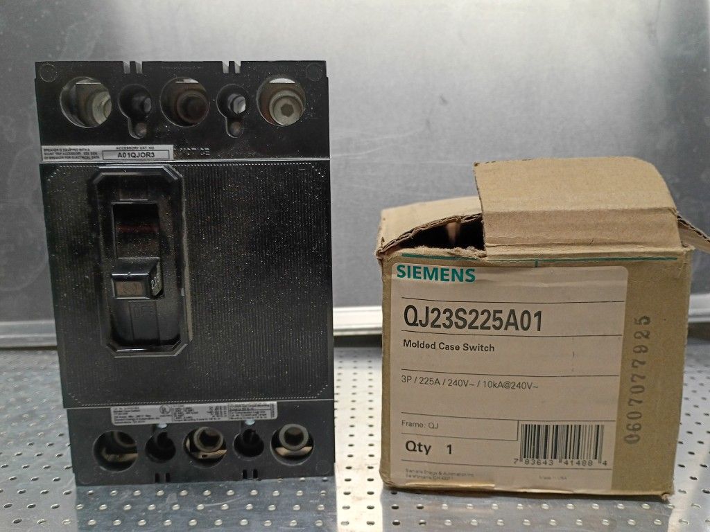 :
NEW Siemens QJ23S225A 225A Switch w/ Shunt Trip - $325 FIRM Fast Sale