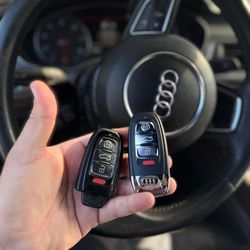 Audi new key fob Audi key fob