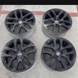 4 - 18x8 5x114.3 5x4.5 Stock Hyundai Tiburon Sonata Elantra Nissan 350z 370z Maxima G35 G37 Altima Civic Accord Wheels Rims Only!!!!!!
