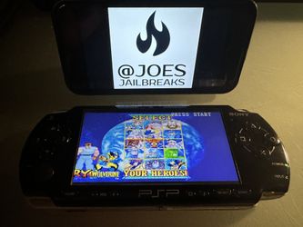 Black PSP PlayStation Portable
