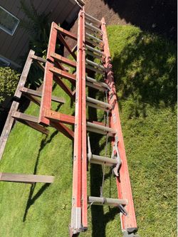 Louisville Fiberglass 20” Extension Ladder