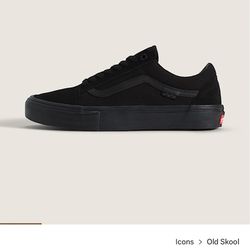 Skate Old Skool Shoe vans only worn once