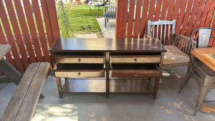 Buffet, entry table,