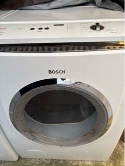 Bosch Front Loader Dryer gas