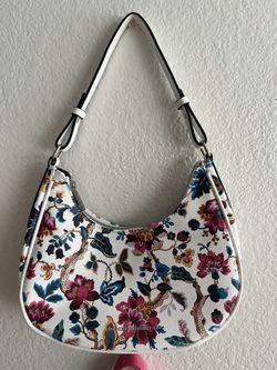 French Collection Floral Shoulder Bag 