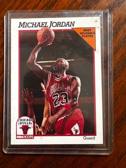 Michael Jordan most valuable player card