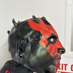 Vintage Star Wars Darth Maul Mask Halloween 