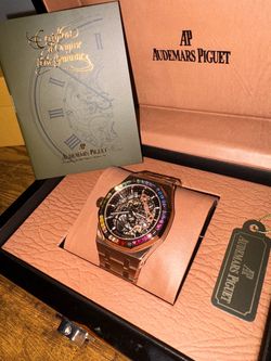 Audemars Piguet Royal Oak Skeleton Rainbow Watch