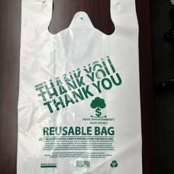 Reusable Thickness Plastic Bags  $12.99