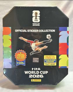 World cup stickers hard cover album costco