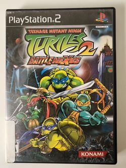 PS2 Teenage Mutant Ninja Turtles 2 Battlenexus