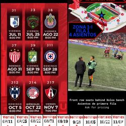 Xolos Vs Queretaro Primera Fila Y Inauguración 