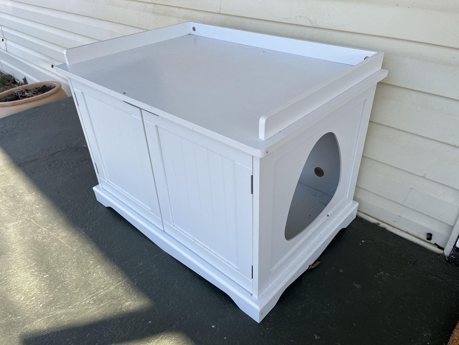 Litter Box Cabinet