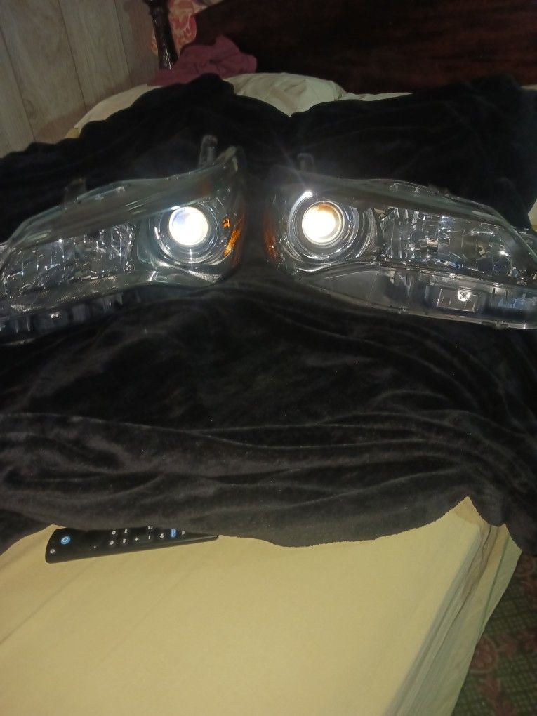 Right And Left Factory Headlights