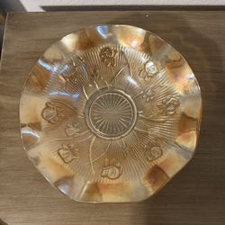 Vintage Jeannette Glass Bowl