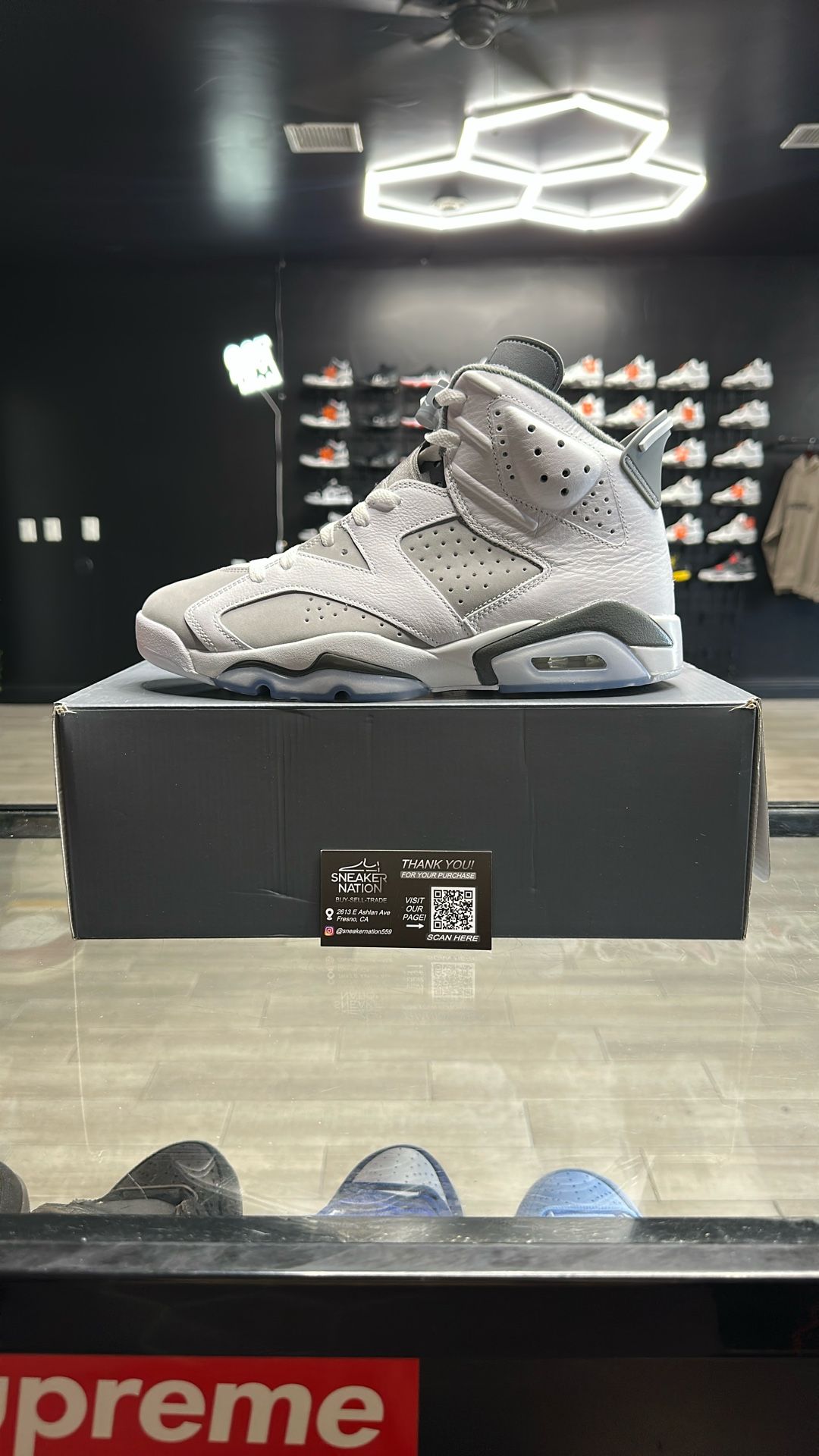 Jordan 6 Cool Grey