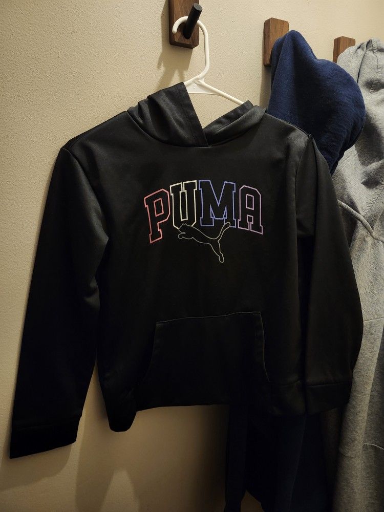 Girls Puma Sweater SIZE L 12-14 Great Condition