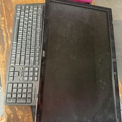 Computer Screens And Keyboards 