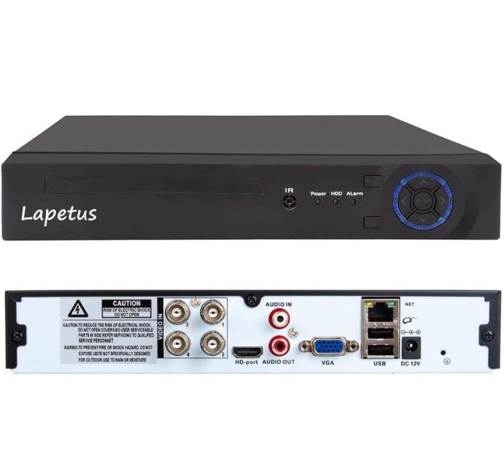 Lapetus 4CH Standalone DVR CCTV Surveillance Security System