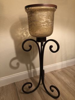 Floor Candle Sconce