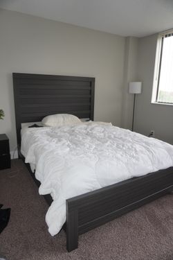 Bed With Mattress And Box Spring