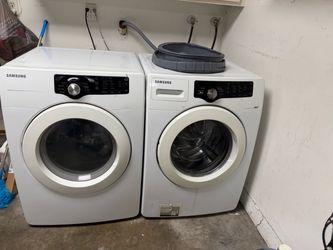 Used Samsung Washer & Gas Dryer