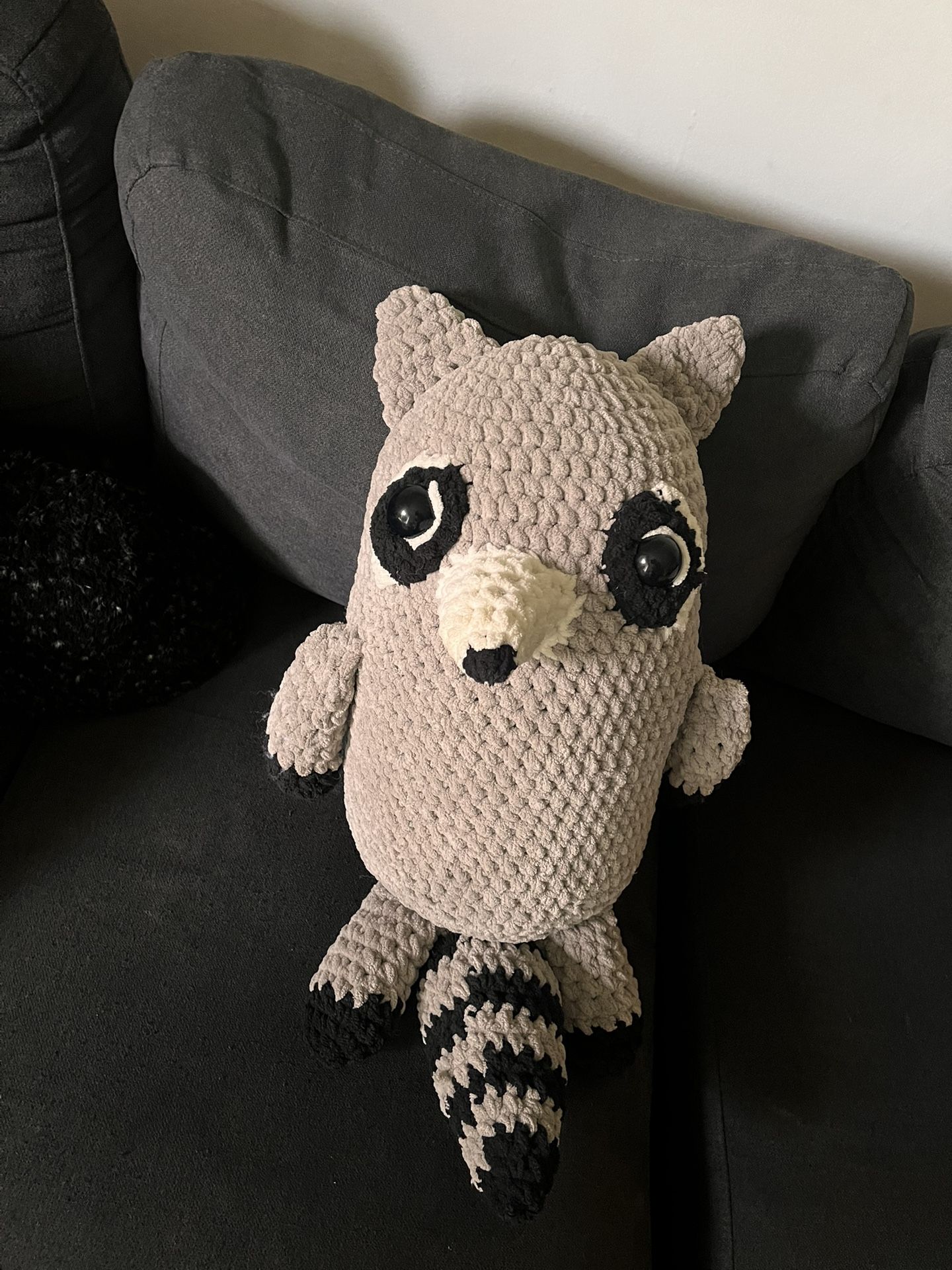 Raccoon Crochet Stuffie