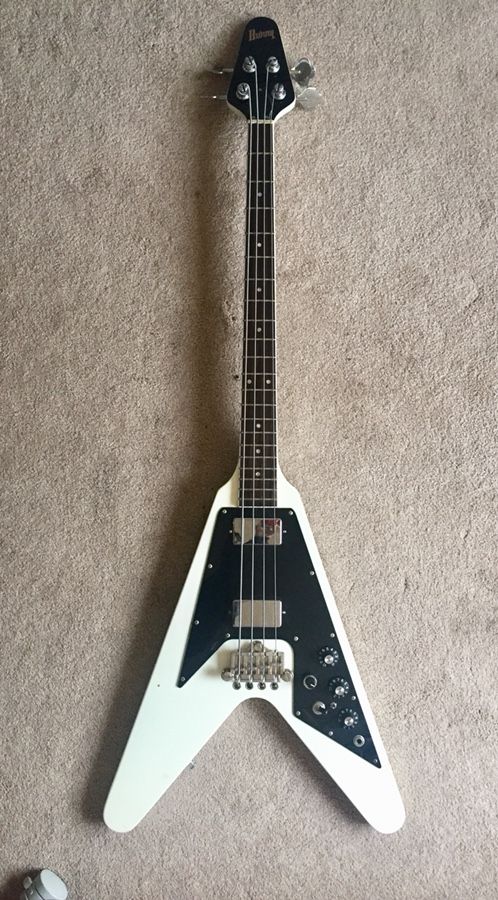 Burny FVB “Flying V” Bass (Modded) for Sale in Imperial Beach, CA