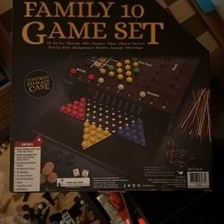 Family 10 Game Set