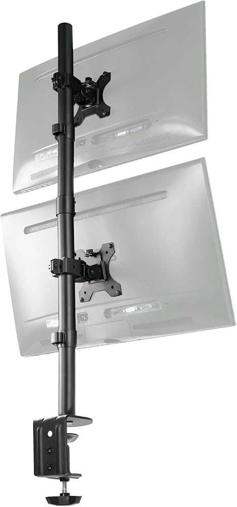 Dual Vertical Monitor Mount