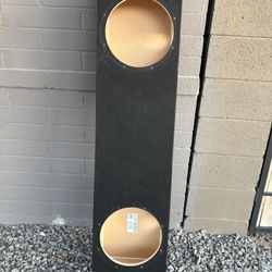 2 12 sub box for extended cab silverado/gmc 