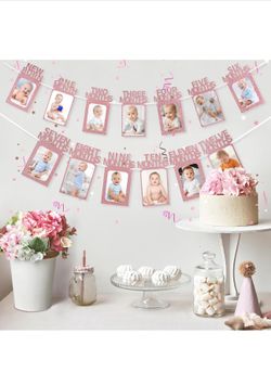 Baby Months Banner 