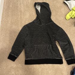Fleece Pullover Boys Coat Hooded Size 6-7