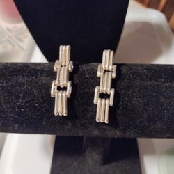 Sterling Silver Dangle Earrings 