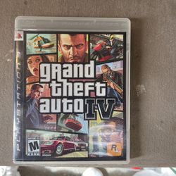 PS3 Grand Theft Auto IV 